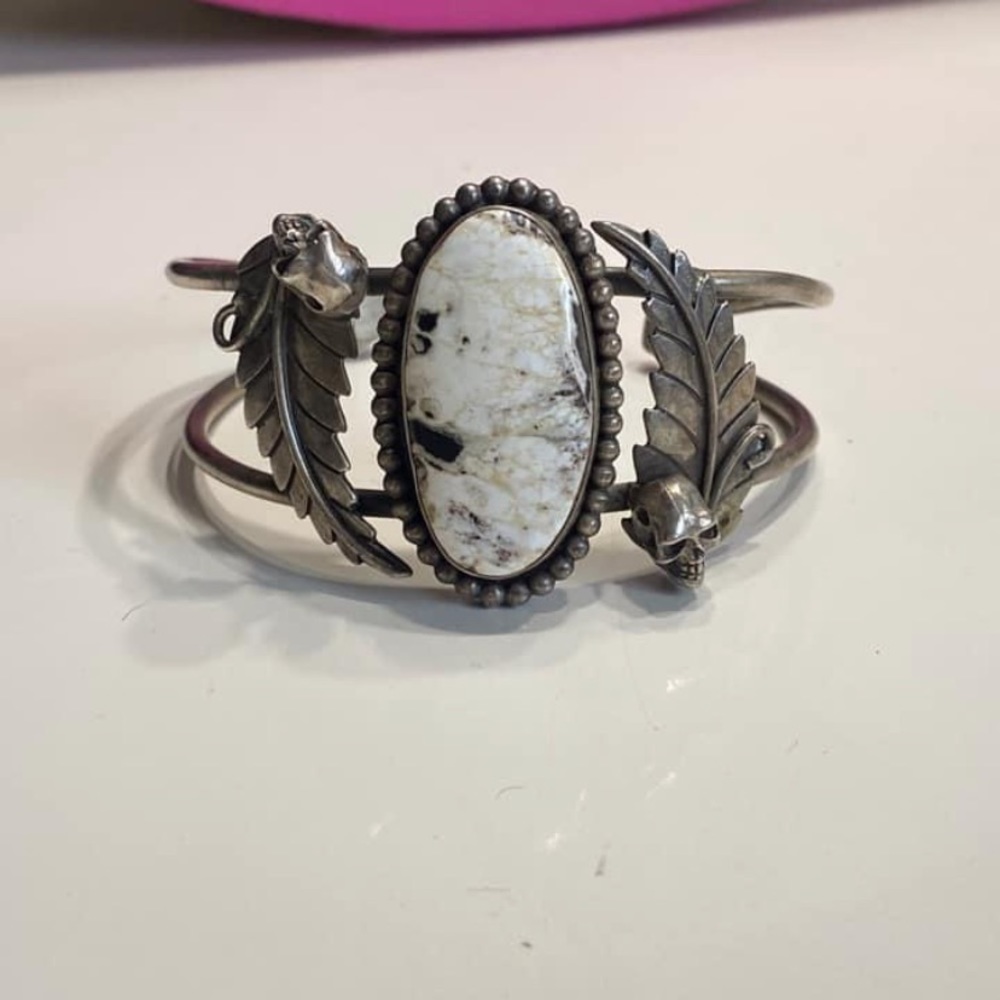 White Buffalo cuff